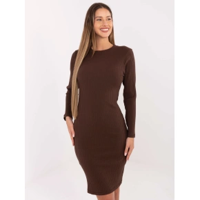 Dámske šaty A1049.99 tmavohnedé - FPrice