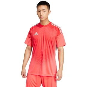 Pánske brankárske tričko adidas Tiro 25 Competition Jersey Short Sleeve red JI9717 pánske