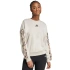Dámska mikina adidas Animal Print 3-Stripes French Terry Sweatshirt cream JM1836