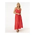 Šaty RIP CURL Classic Surf Maxi Dress, červené