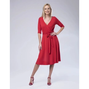 Dámske šaty Look 20 Leyla červená - Made With Love
