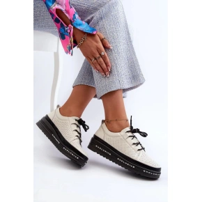 Poltopánky LR769A black-vanilla - Krok vo veľkom štýle