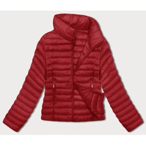 Červená dámska bunda so stojačikom (16M9111-270) - Goodlooking