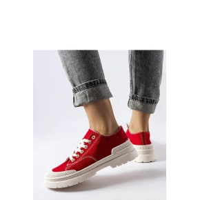 Dámske tenisky BL281P červené - Solea