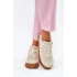 Dámska športová obuv 25SP26-9089 Light beige with pink - NOVINKY