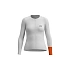 Cyklistické tričko POC W's Cadence L/S Jersey, biele