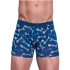 Pánske boxerky Tattoo Fishbone 280/247 Dark Blue Pattern - Cornette