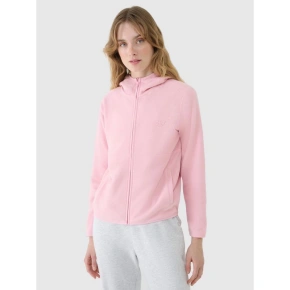 Dámsky bežný fleece s kapucňou 4F 4FWSS25TFLEF323-56S Dámsky bežný fleece s kapucňou 4F 4FWSS25TFLEF323-56S