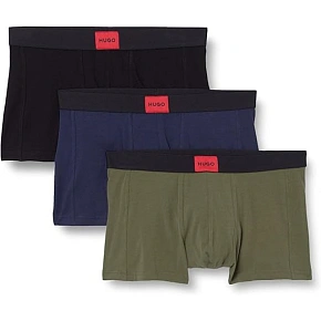 Pánske bavlnené boxerky Hugo Trunk 3 Pak vo fitted strihu