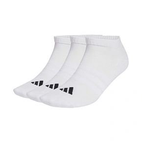 Adidas Cushioned Essentials Ponožky s nízkym strihom 3 páry biele JZ0535