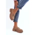 Dámske mokasíny H8-309 Beige - Joalice Paris
