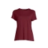 CASALL Soft Texture Tee červená spoločenská košeľa