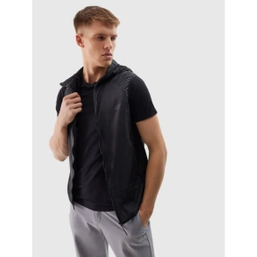 Pánska trekingová bunda bez rukávov 4F 4FWSS24TVJAM096-24S primaloft active s páperovou výplňou