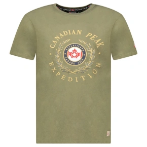 Canadian Peak JIGEREAK KAKI RM Pánske tričko 254 (RBMSZ1228H/CP-KAKI)