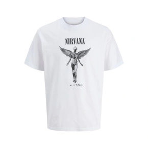 Jack&Jones Nirvana JPRBLUNIRVANA SS TEE 12287521 BRIGHT WHITE Jack&Jones Nirvana JPRBLUNIRVANA SS TEE 12287521 BRIGHT WHITE