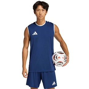 Pánske tričko adidas Entrada 26 Sleeveless Jersey navy blue KB3930