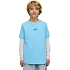 Puma ESS Small No.1 Logo Centered Tee blue 692975 45 detské tričko
