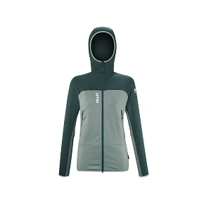 Bunda MILLET FUSION GRID HOODIE W, zelená