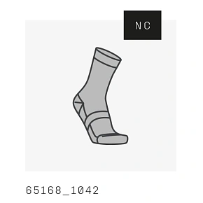 Cyklistické ponožky POC Motion MTB Long Sock, šedé