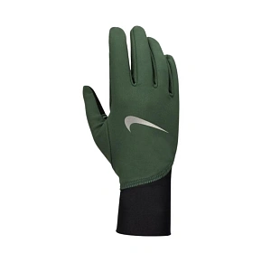 Pánske bežecké rukavice Nike Pacer Midweight, zeleno-čierne, N1010535313, veľkosť L Pánske bežecké rukavice Nike Pacer Midweight, zeleno-čierne, N1010535313, veľkosť L