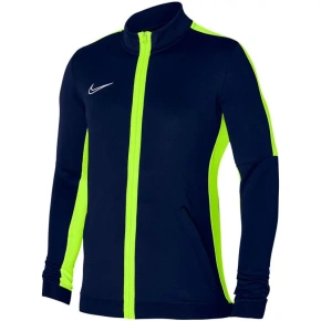 Pánska futbalová mikina Academy 23 M DR1681-452 Dark Blue with Neon Yellow - Nike