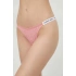 Dámske tangá HIGH LEG THONG UW0UW05160 TIC Pink - Tommy Hilfiger