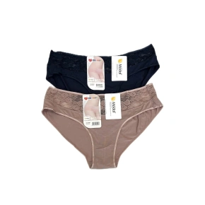 Dámske nohavičky 26097 A'2 Beige/Black - DC Girl