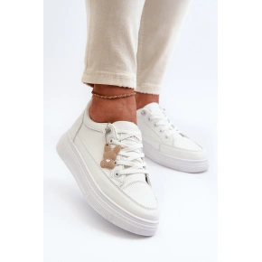 Dámska športová obuv na platforme 13613 White - VINCEZA