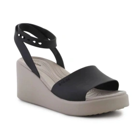 Dámske sandále Brooklyn s remienkom 209406-07H black - Crocs