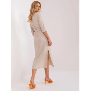 Dámske šaty SK 509342 1.51P light beige - Lakerta