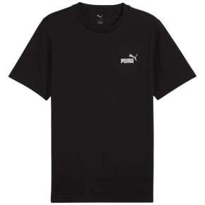 Puma Ess 2 Color Small No. 1 Logo Tee black 684717 01 pánske