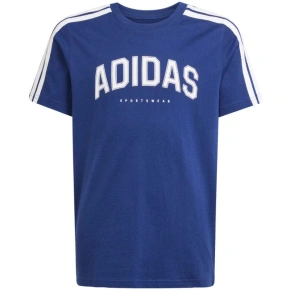 Detské tričko adidas Codes Collegiate Graphic navy blue JL6138