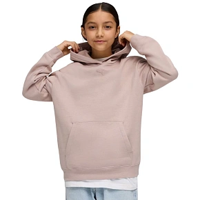 Mikina s kapucňou Puma ESS Centered Cat Logo Relaxed Hoodie pink 692973 89
