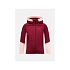 Mikina PEAK PERFORMANCE Jr Rider Essentials Zip Hood, bordová