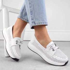 Dámske poltopánky W 54C1752 HBH71A White - Artiker