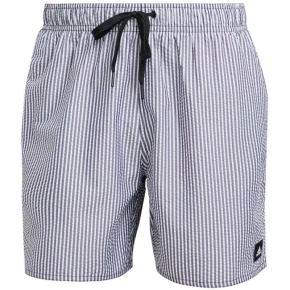 Plavecké šortky Classics M IL4020 Grey and White Stripe - Adidas