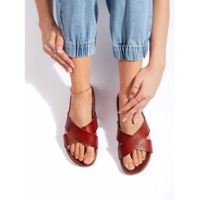 Dámske ponožky SK-080BR hnedé - Sergio