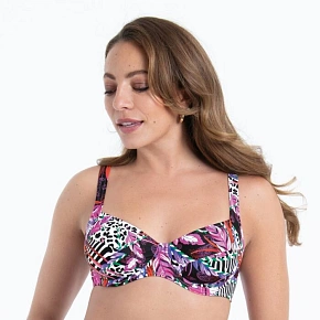 Dámska plavková podprsenka 8466-1 530 Sibel magenta – Anita