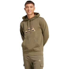 Pánska mikina adidas Camo olive JM6379 pánska