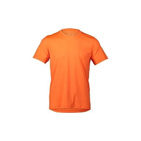 Cyklistické tričko POC Reform Enduro Light Tee – zinkovo-oranžové, veľkosť: M