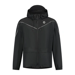 Rogelli bunda do dažďa ESSENTIAL čierna 3XL