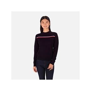 ROSSIGNOL Sveter W Audrine Knit navy blue ROSSIGNOL Sveter W Audrine Knit navy blue