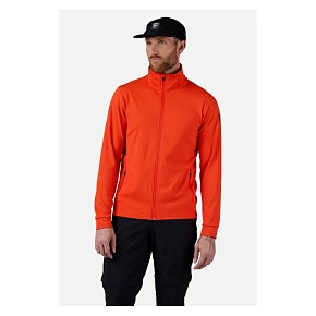 Pánska mikina ROSSIGNOL Mid Layer Thin, oranžová Pánska mikina ROSSIGNOL Mid Layer Thin, oranžová