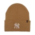Béžová čiapka New York Yankees B-HYMKR17ACE-KHB