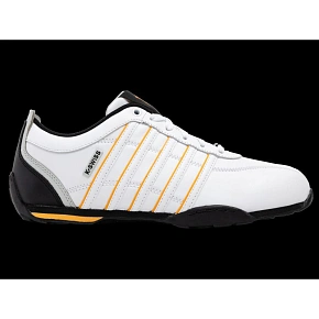 Tenisky K-swiss ARVEE 1.5 WHITE/BLACK/ORANGE POPPY-M (02453-151-M)