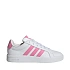 Detská obuv adidas Grand Court 3.0 white and pink HP3528
