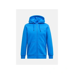 Pánska mikina PEAK PERFORMANCE M Original Small Logo Zip Hood, modrá farba Pánska mikina PEAK PERFORMANCE M Original Small Logo Zip Hood, modrá farba