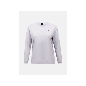 Dámske tričko PEAK PERFORMANCE W Trail Longsleeve, šedá farba