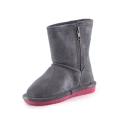Detské zimné topánky Emma pre batoľatá 608TZ-903 Charcoal Pomberry - BearPaw