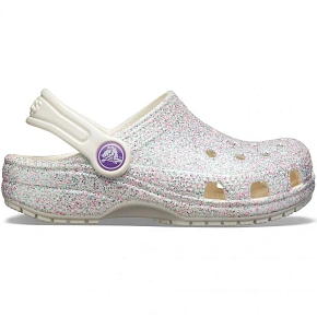 Crocs Classic Glitter Clog Jr 205441 159 Crocs Classic Glitter Clog Jr 205441 159